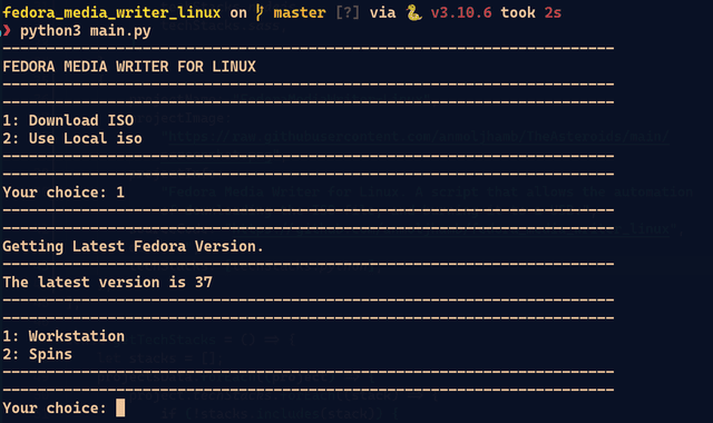 Fedora Media Writer for Linux